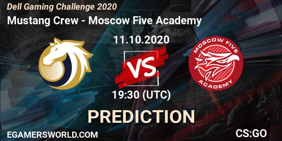 Mustang Crew - Moscow Five Academy: Maç tahminleri. 11.10.20, CS2 (CS:GO), Dell Gaming Challenge 2020
