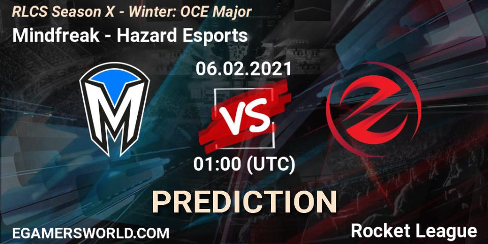 Mindfreak - Hazard Esports: Maç tahminleri. 06.02.2021 at 01:00, Rocket League, RLCS Season X - Winter: OCE Major