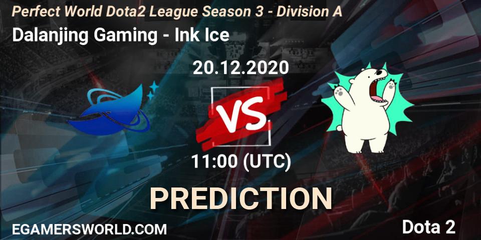 Dalanjing Gaming - Ink Ice: Maç tahminleri. 20.12.2020 at 10:13, Dota 2, Perfect World Dota2 League Season 3 - Division A