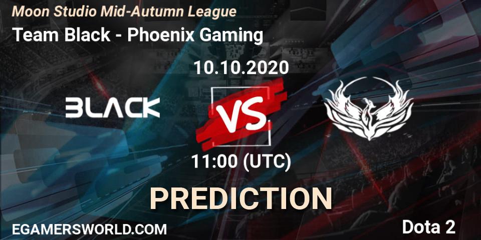 Team Black - Phoenix Gaming: Maç tahminleri. 10.10.2020 at 11:17, Dota 2, Moon Studio Mid-Autumn League