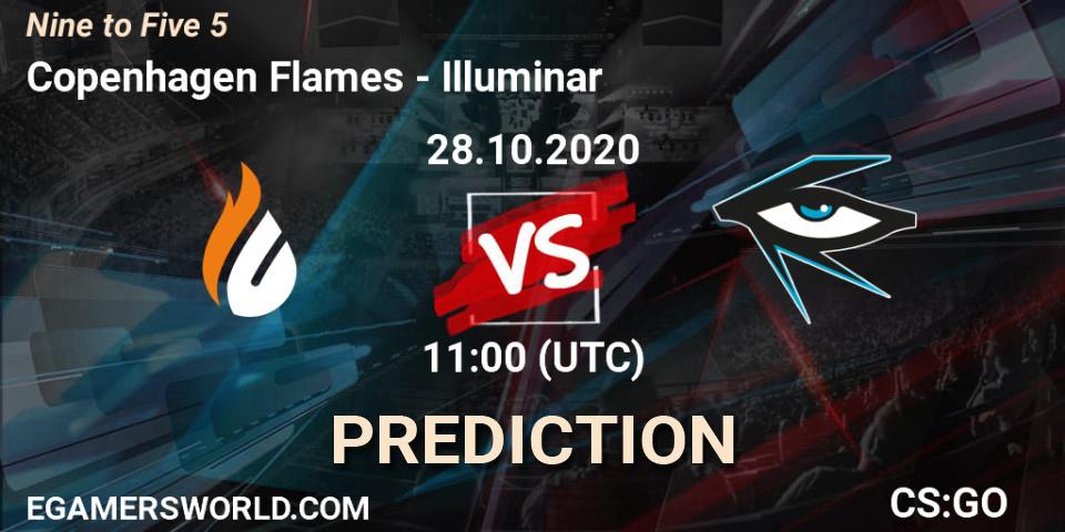 Copenhagen Flames - Illuminar: Maç tahminleri. 28.10.2020 at 11:00, Counter-Strike (CS2), Nine to Five 5