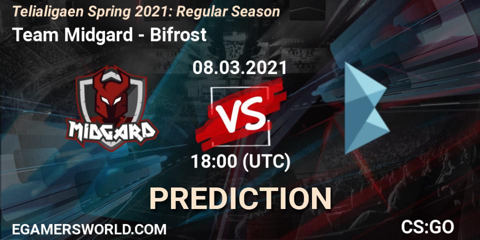Team Midgard - Bifrost: Maç tahminleri. 12.03.2021 at 19:00, Counter-Strike (CS2), Telialigaen Spring 2021: Regular Season