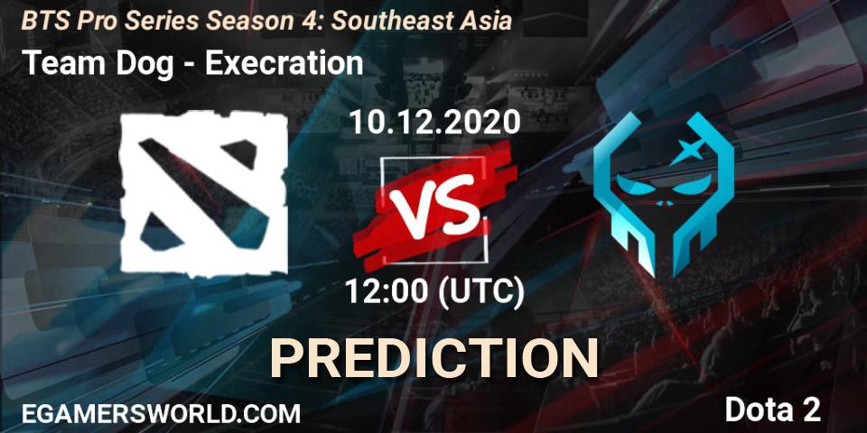 Team Dog - Execration: Maç tahminleri. 10.12.2020 at 13:12, Dota 2, BTS Pro Series Season 4: Southeast Asia