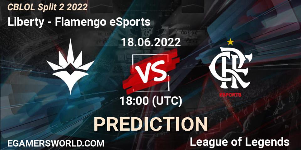 Liberty - Flamengo eSports: Maç tahminleri. 18.06.2022 at 18:20, LoL, CBLOL Split 2 2022