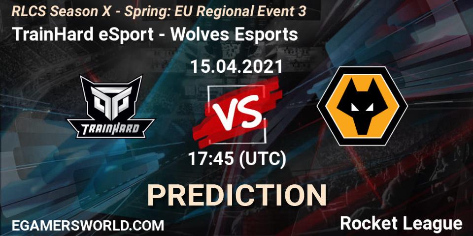 TrainHard eSport - Wolves Esports: Maç tahminleri. 15.04.2021 at 17:45, Rocket League, RLCS Season X - Spring: EU Regional Event 3