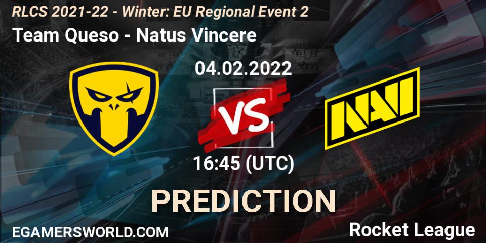 Team Queso - Natus Vincere: Maç tahminleri. 04.02.2022 at 16:45, Rocket League, RLCS 2021-22 - Winter: EU Regional Event 2