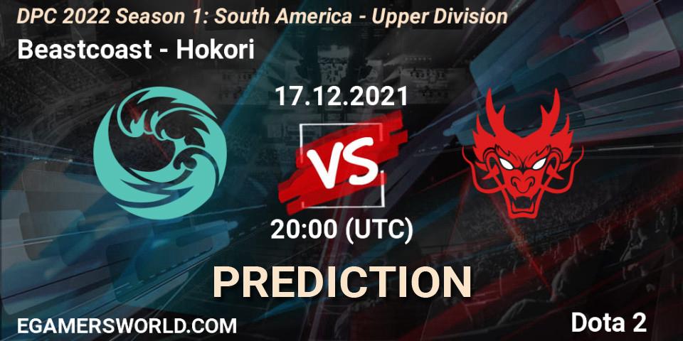 Beastcoast - Hokori: Maç tahminleri. 17.12.2021 at 20:11, Dota 2, DPC 2022 Season 1: South America - Upper Division