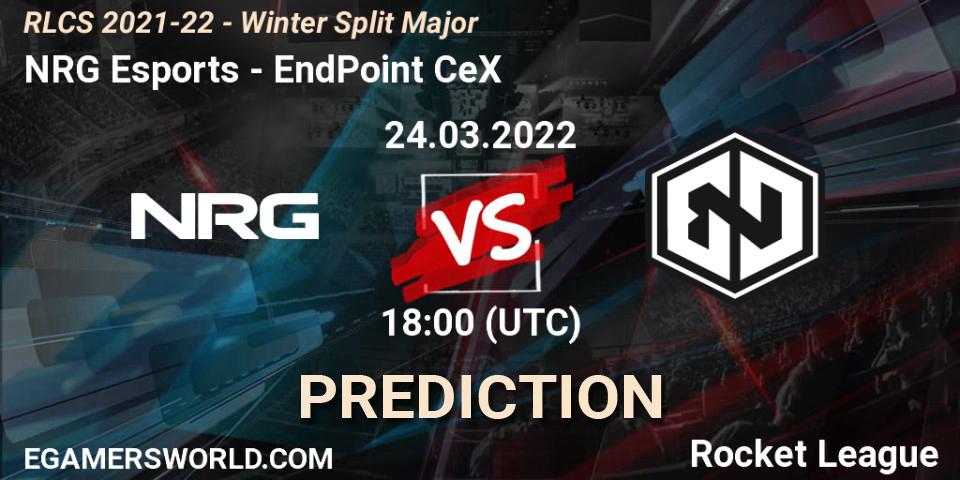 NRG Esports - EndPoint CeX: Maç tahminleri. 24.03.22, Rocket League, RLCS 2021-22 - Winter Split Major