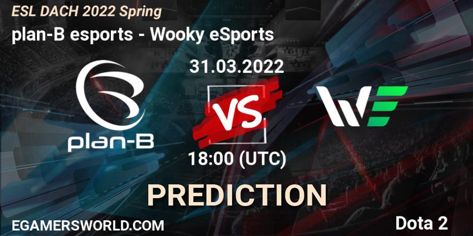 plan-B esports - Wooky eSports: Maç tahminleri. 31.03.2022 at 18:11, Dota 2, ESL Meisterschaft Spring 2022