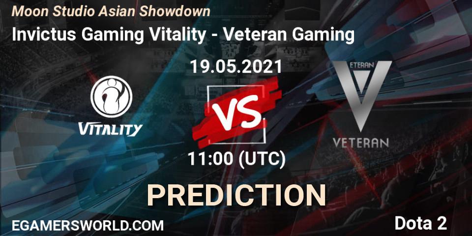 Invictus Gaming Vitality - Veteran Gaming: Maç tahminleri. 19.05.21, Dota 2, Moon Studio Asian Showdown