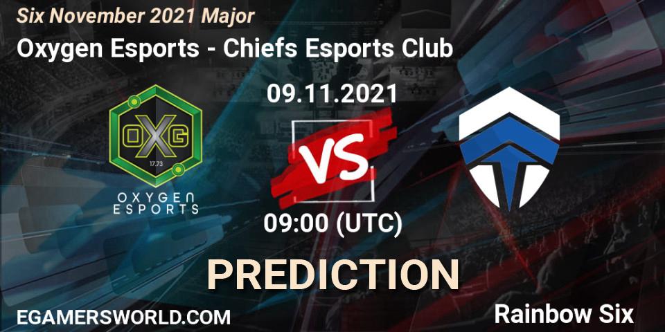 Chiefs Esports Club - Oxygen Esports: Maç tahminleri. 10.11.2021 at 16:30, Rainbow Six, Six Sweden Major 2021