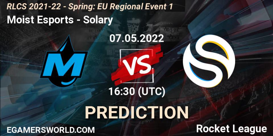 Moist Esports - Solary: Maç tahminleri. 07.05.2022 at 16:45, Rocket League, RLCS 2021-22 - Spring: EU Regional Event 1
