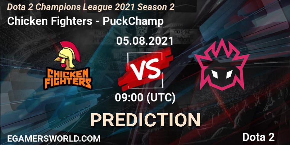 Chicken Fighters - PuckChamp: Maç tahminleri. 05.08.2021 at 09:00, Dota 2, Dota 2 Champions League 2021 Season 2