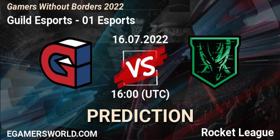 Guild Esports - 01 Esports: Maç tahminleri. 16.07.2022 at 16:00, Rocket League, Gamers Without Borders 2022