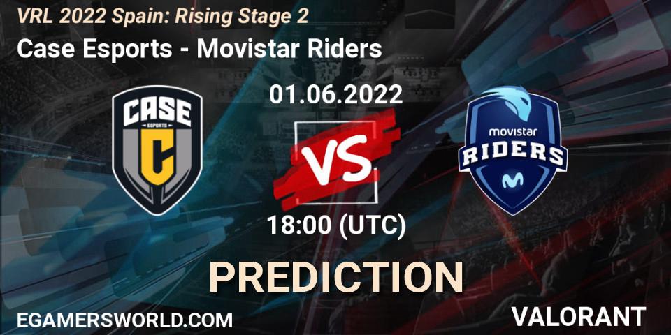 Case Esports - Movistar Riders: Maç tahminleri. 07.06.2022 at 14:00, VALORANT, VRL 2022 Spain: Rising Stage 2