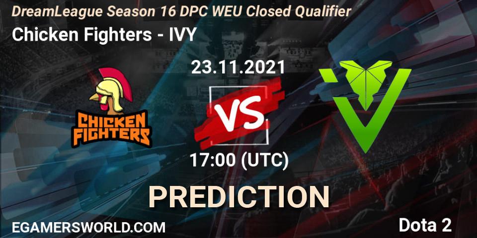 Chicken Fighters - IVY: Maç tahminleri. 23.11.2021 at 17:00, Dota 2, DPC 2022 Season 1: Euro - Closed Qualifier (DreamLeague Season 16)