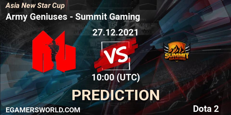 Army Geniuses - Forest: Maç tahminleri. 27.12.2021 at 09:54, Dota 2, Asia New Star Cup