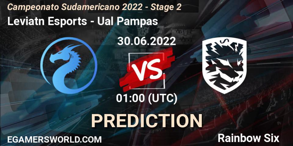 Leviatán Esports - Ualá Pampas: Maç tahminleri. 30.06.2022 at 01:00, Rainbow Six, Campeonato Sudamericano 2022 - Stage 2