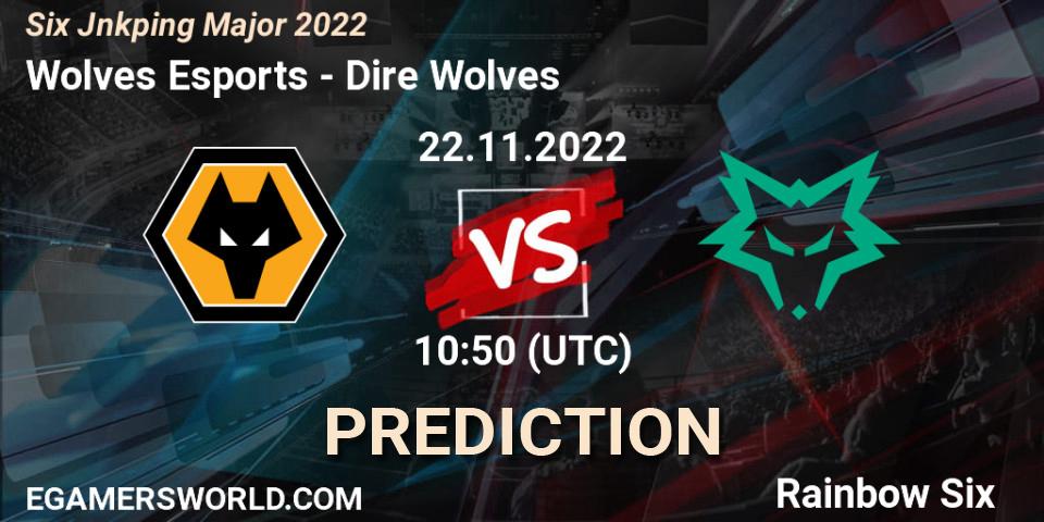 Wolves Esports - Dire Wolves: Maç tahminleri. 23.11.22, Rainbow Six, Six Jönköping Major 2022