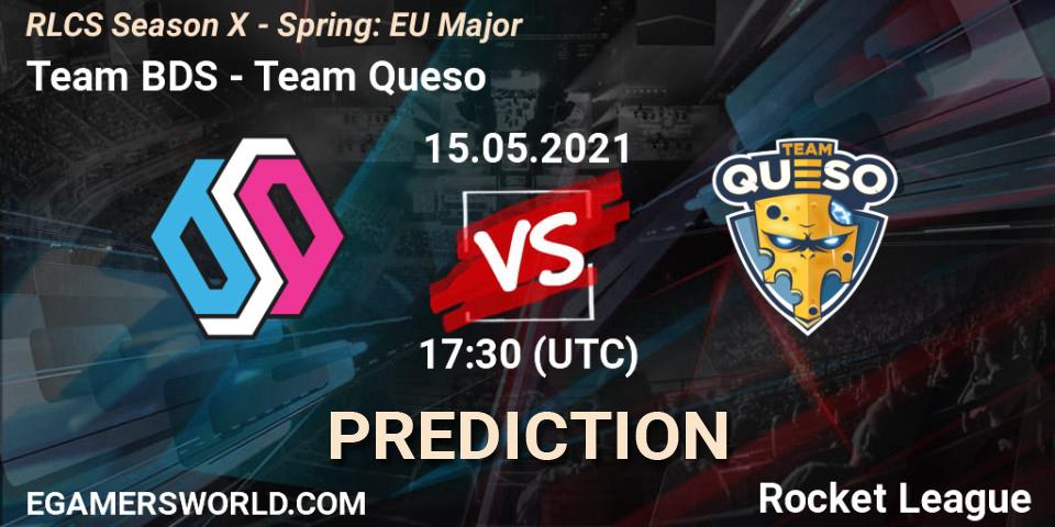 Team BDS - Team Queso: Maç tahminleri. 15.05.2021 at 17:30, Rocket League, RLCS Season X - Spring: EU Major