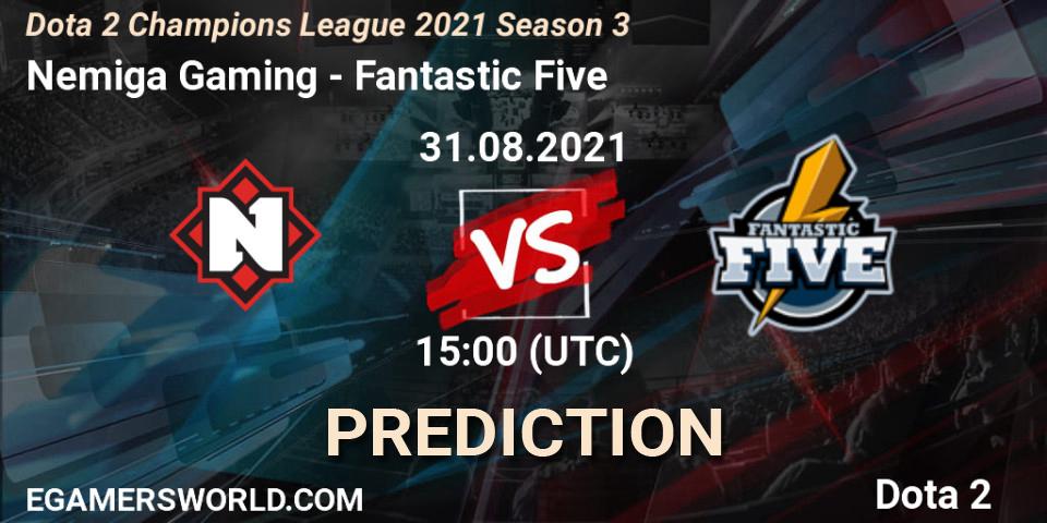 Nemiga Gaming - Fantastic Five: Maç tahminleri. 31.08.2021 at 15:18, Dota 2, Dota 2 Champions League 2021 Season 3