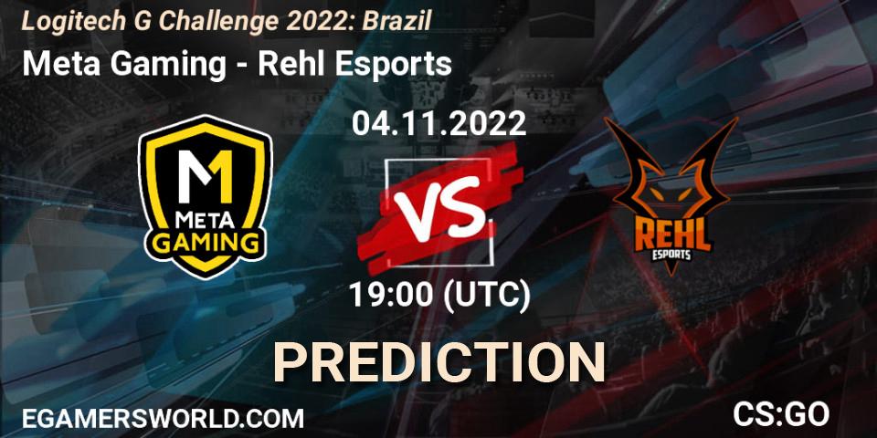 Meta Gaming Brasil - Rehl Esports: Maç tahminleri. 04.11.2022 at 19:00, Counter-Strike (CS2), Logitech G Challenge 2022: Brazil