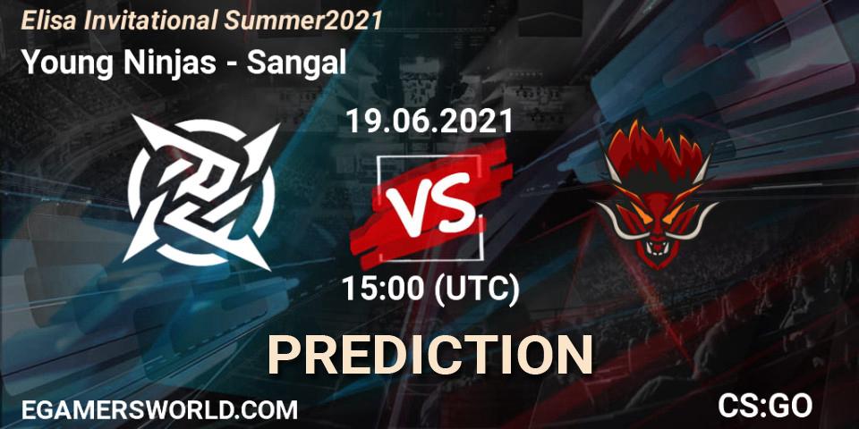 Young Ninjas - Sangal: Maç tahminleri. 19.06.2021 at 15:00, Counter-Strike (CS2), Elisa Invitational Summer 2021
