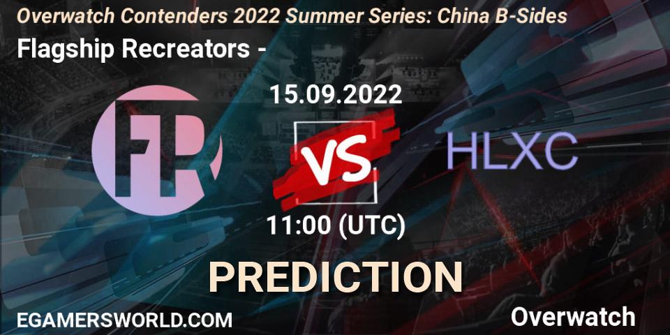 Flagship Recreators - 荷兰小车: Maç tahminleri. 15.09.22, Overwatch, Overwatch Contenders 2022 Summer Series: China B-Sides