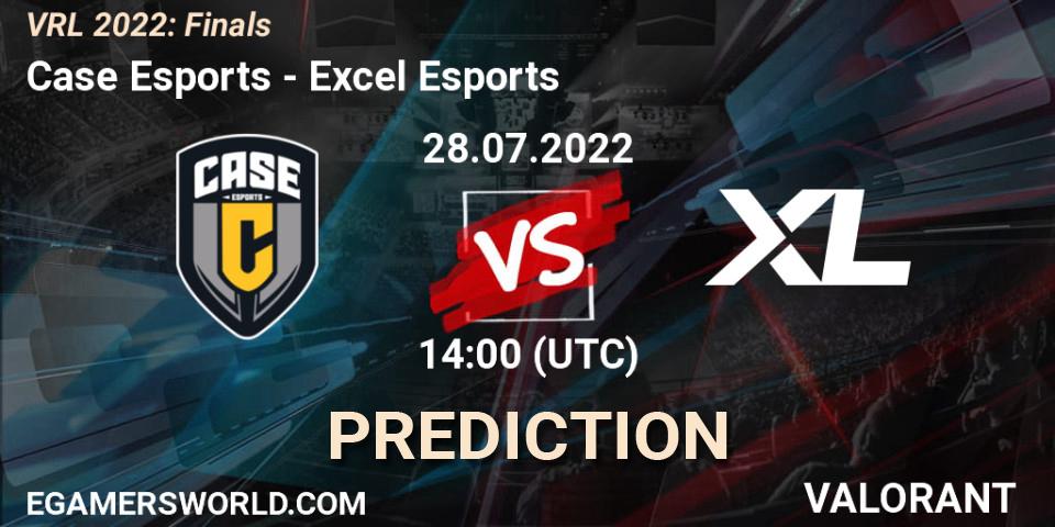Case Esports - Excel Esports: Maç tahminleri. 28.07.2022 at 14:00, VALORANT, VRL 2022: Finals