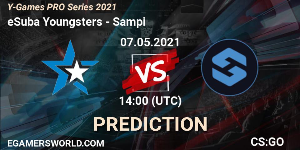 eSuba Youngsters - Sampi: Maç tahminleri. 14.06.2021 at 16:30, Counter-Strike (CS2), Y-Games PRO Series 2021