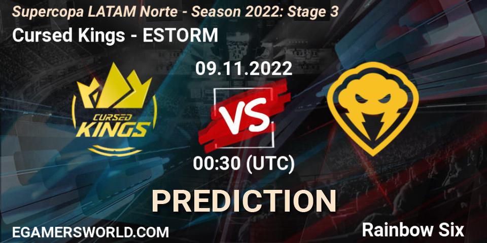 Cursed Kings - ESTORM: Maç tahminleri. 09.11.2022 at 00:30, Rainbow Six, Supercopa LATAM Norte - Season 2022: Stage 3
