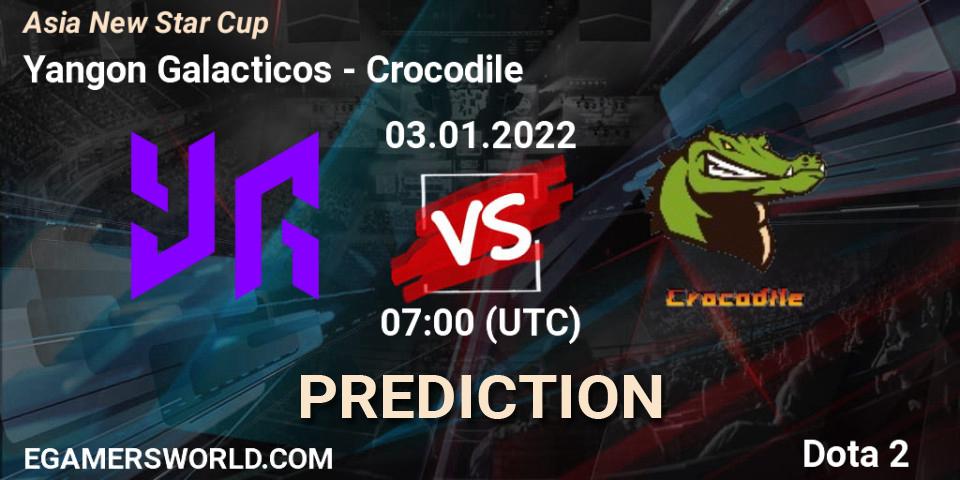 Yangon Galacticos - Crocodile: Maç tahminleri. 03.01.2022 at 07:29, Dota 2, Asia New Star Cup