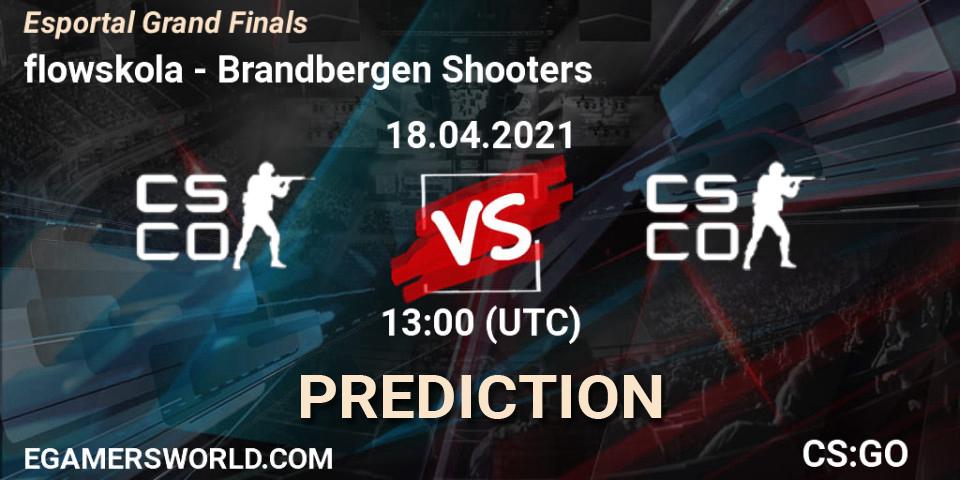 flowskola - Brandbergen Shooters: Maç tahminleri. 18.04.2021 at 13:00, Counter-Strike (CS2), Esportal Grand Finals