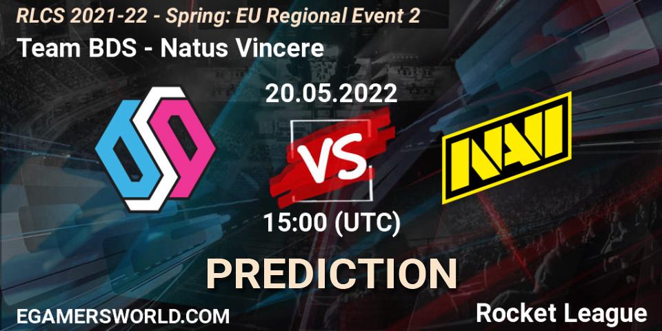 Team BDS - Natus Vincere: Maç tahminleri. 20.05.22, Rocket League, RLCS 2021-22 - Spring: EU Regional Event 2
