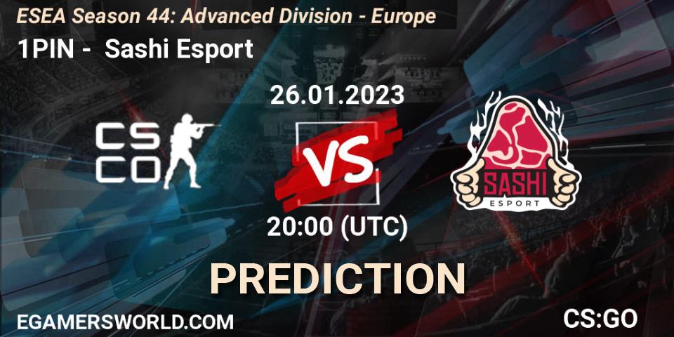 Coalesce - Sashi Esport: Maç tahminleri. 01.02.23, CS2 (CS:GO), ESEA Season 44: Advanced Division - Europe