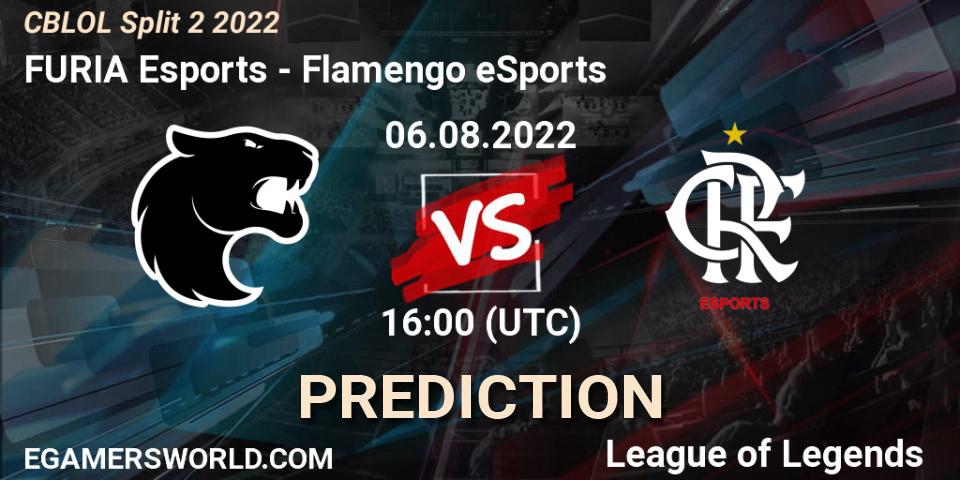 FURIA Esports - Flamengo eSports: Maç tahminleri. 06.08.2022 at 16:00, LoL, CBLOL Split 2 2022