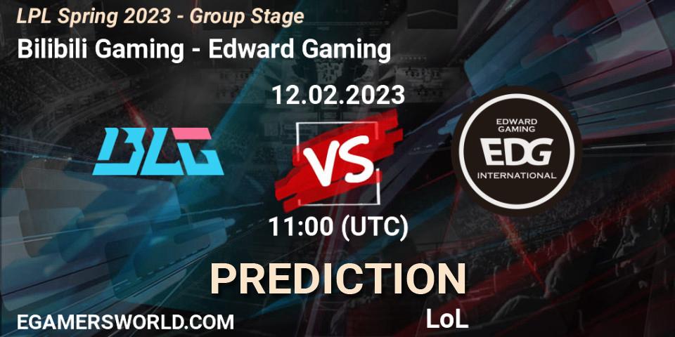 Bilibili Gaming - Edward Gaming: Maç tahminleri. 12.02.23, LoL, LPL Spring 2023 - Group Stage