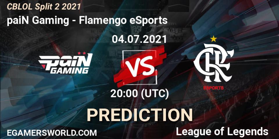 paiN Gaming - Flamengo eSports: Maç tahminleri. 04.07.2021 at 20:00, LoL, CBLOL Split 2 2021