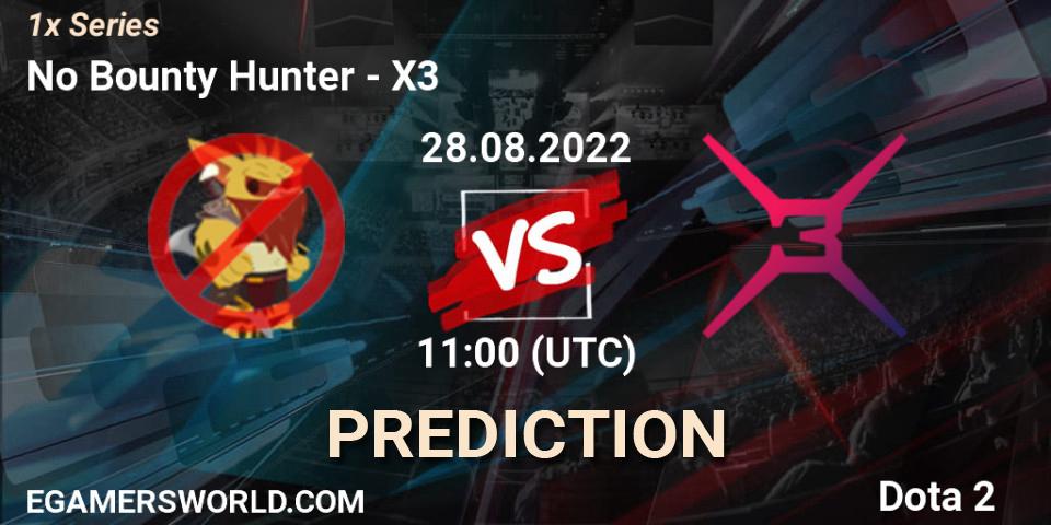 No Bounty Hunter - X3: Maç tahminleri. 28.08.2022 at 11:00, Dota 2, 1x Series