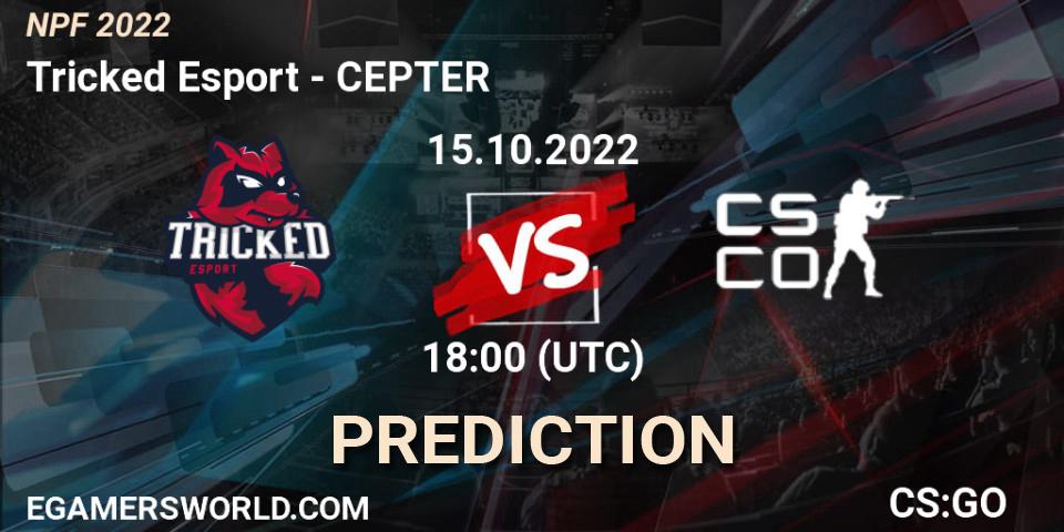 Tricked Esport - Alpha Gaming: Maç tahminleri. 15.10.2022 at 18:10, Counter-Strike (CS2), NPF 2022