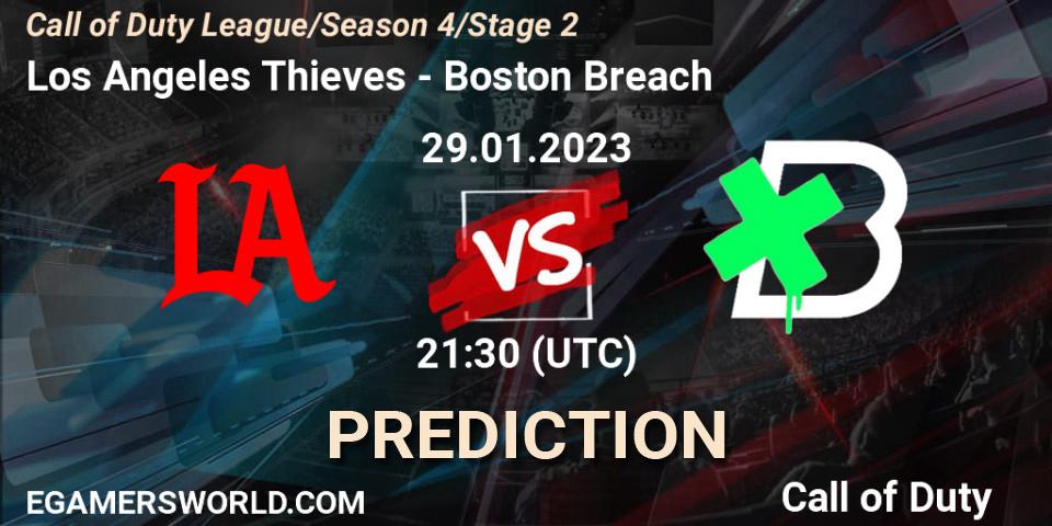 Los Angeles Thieves - Boston Breach: Maç tahminleri. 29.01.2023 at 21:30, Call of Duty, Call of Duty League 2023: Stage 2 Major Qualifiers