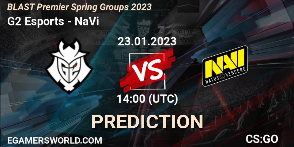 G2 Esports - NaVi: Maç tahminleri. 23.01.2023 at 14:00, Counter-Strike (CS2), BLAST Premier Spring Groups 2023