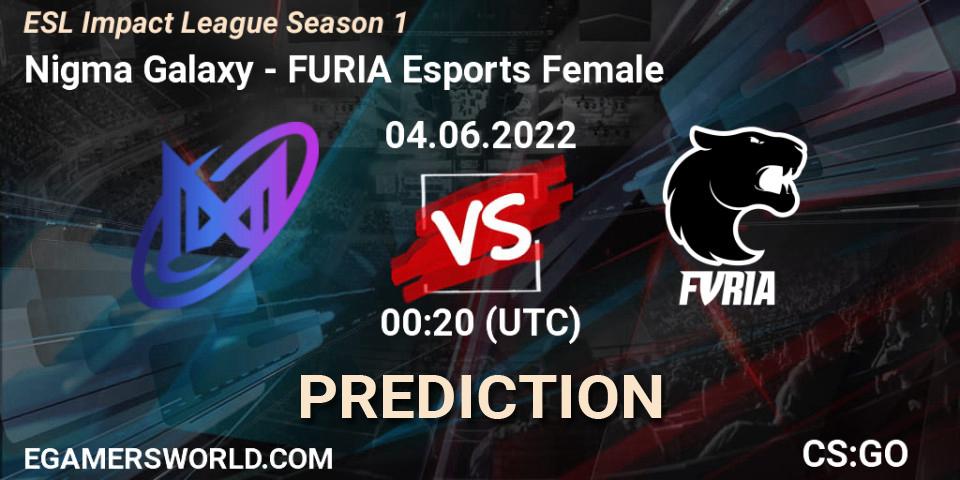 Galaxy Racer Female - FURIA Esports Female: Maç tahminleri. 04.06.2022 at 01:00, Counter-Strike (CS2), ESL Impact League Season 1