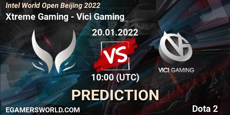 Xtreme Gaming - Vici Gaming: Maç tahminleri. 20.01.2022 at 09:45, Dota 2, Intel World Open Beijing 2022