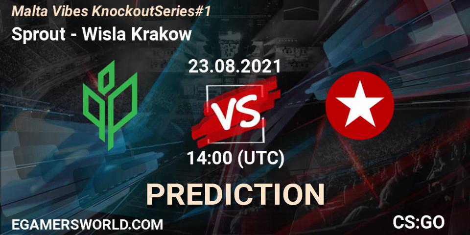 Sprout - Wisla Krakow: Maç tahminleri. 23.08.2021 at 14:00, Counter-Strike (CS2), Malta Vibes Knockout Series #1