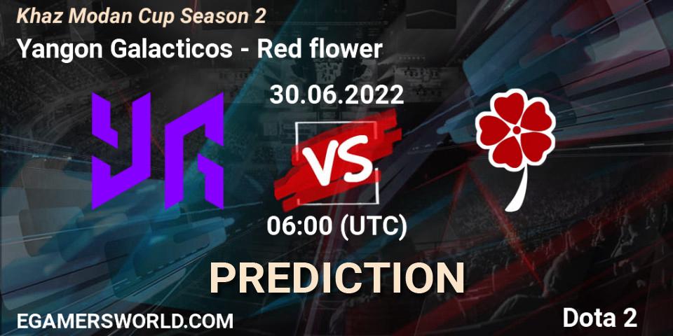 Yangon Galacticos - Red flower: Maç tahminleri. 30.06.2022 at 06:13, Dota 2, Khaz Modan Cup Season 2