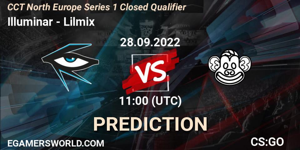 Illuminar - Lilmix: Maç tahminleri. 28.09.2022 at 11:00, Counter-Strike (CS2), CCT North Europe Series 1 Closed Qualifier