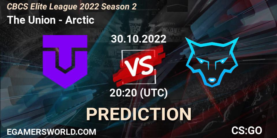 The Union - Arctic: Maç tahminleri. 30.10.2022 at 20:20, Counter-Strike (CS2), CBCS Elite League 2022 Season 2