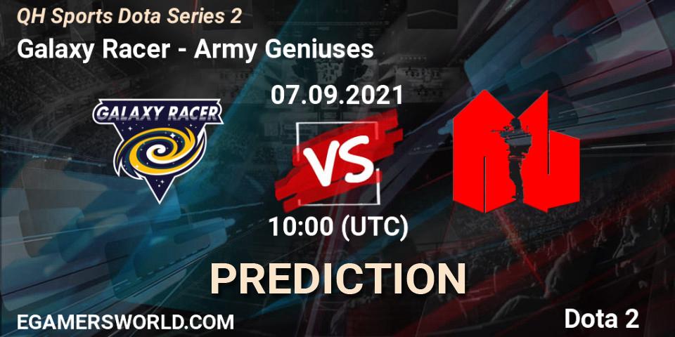 Galaxy Racer - Army Geniuses: Maç tahminleri. 04.09.2021 at 06:02, Dota 2, QH Sports Dota Series 2