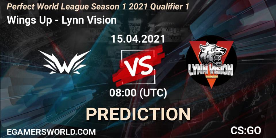 Wings Up - Team LZ: Maç tahminleri. 15.04.2021 at 08:10, Counter-Strike (CS2), Perfect World League Season 1 2021 Qualifier 1